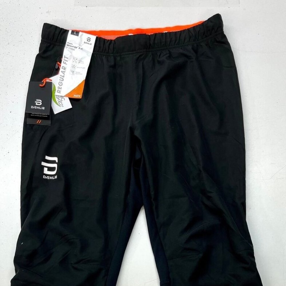 Bjorn Dahlie 'Winner 3.0' Size Large Black Polyester Pants NWT